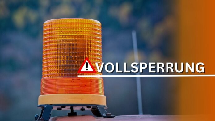 Vollsperrung A60