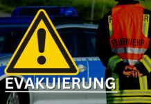 Evakuierung nach Bombenfund in Wiesbaden Bombenfund in Wiesbaden