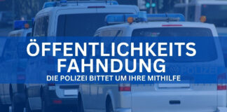 Fahndung der Polizei - Zeugenaufruf