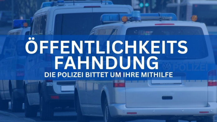 Fahndung der Polizei - Zeugenaufruf