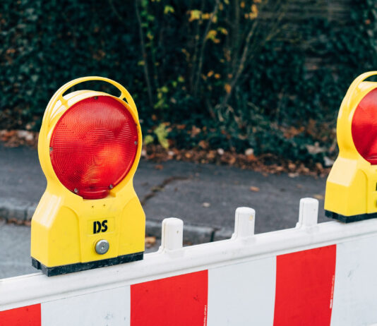 Vollsperrung in Nierstein