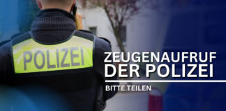 Zeugenaufruf der Polizei