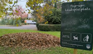Pop-up-laubspielplätze in bischofsheim 1