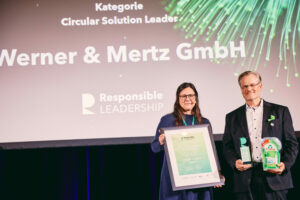 Werner & mertz mit circularity champion award ausgezeichnet