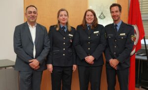 Neue führungskräfte im polizeipräsidium mainz