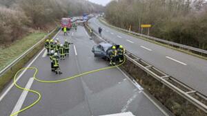 Schwerer unfall auf der b41 bei bad kreuznach Schwerer unfall auf der b41 bei bad kreuznach