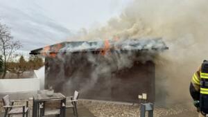 Feuer in fitnessstudio „black & white“ in worms