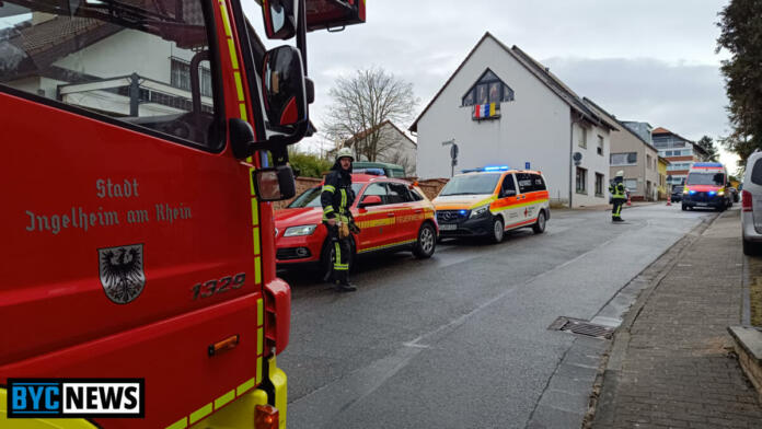 Rettungseinsatz in Wackernheim