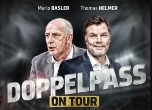 Legenden in bingen: mario basler und thomas helmer beim „doppelpass on tour“ 1