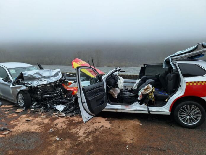 Schwerer Unfall in Rüdesheim | Foto: FW Rheingau-Taunus