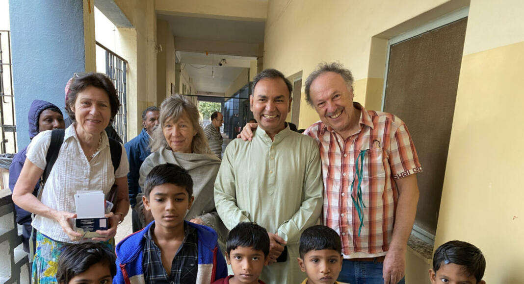 2 Pater Prakash und Petra Carqueville