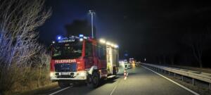 Unfall auf der b41 bei weinsheim