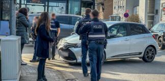 Unfall Mainz-Hechtsheim Foto: BYC-News