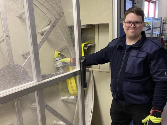 Dirk Rosenbaum bei der Feuerwehr Rhein-Selz | Quelle: in.betrieb gGmbH