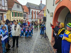 Närrischer rathaussturm in oppenheim 1