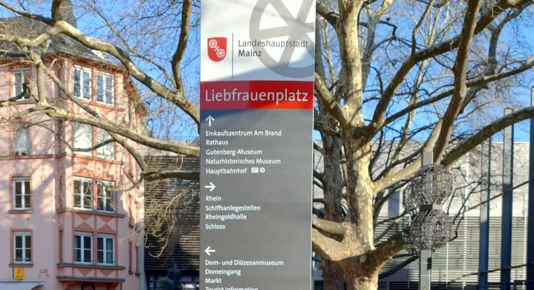 Fußgängertafel Mainz Fußgängertafel Mainz