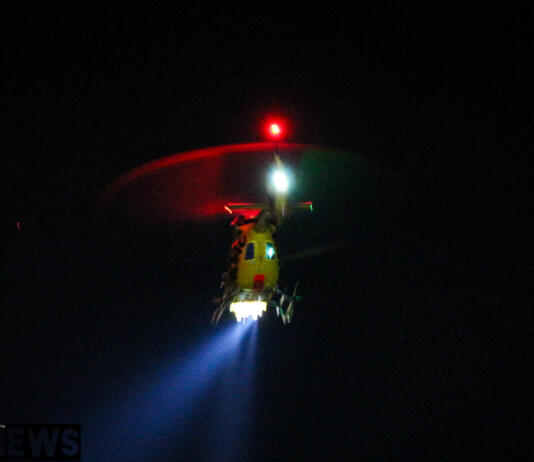 Großer Polizeieinsatz im Wald bei Lorsbach