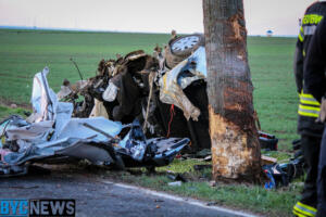 Schwerer unfall auf der l414 bei ober-hilbersheim Unfall bei ober-hilbersheim | foto: byc-news