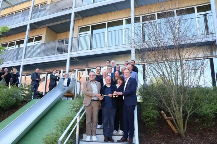 2025-04-28 Schlüsselübergabe Familienzentrum Bingen