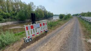 Sperrung inseln nackenheim | foto: vg bodenheim/berward bertram