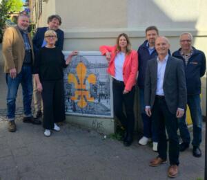 Stromkästen als kunstwerke in wiesbaden