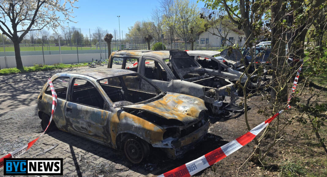 Fahrzeugbrand in Harxheim | Foto: BYC-News | Thorsten Lüttringhaus