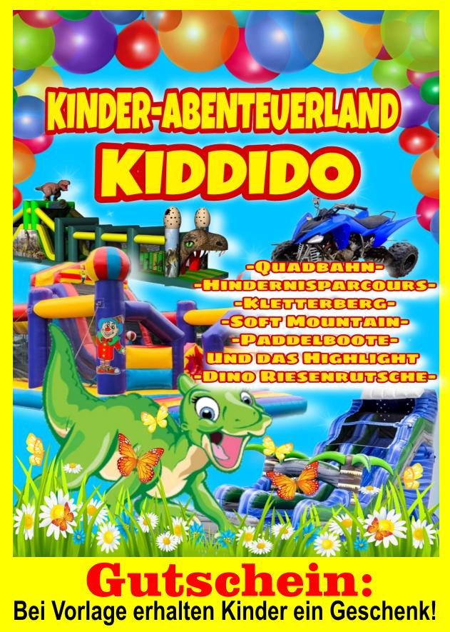 Gutschein Kinder Abenteuerland Kiddido in Wiesbaden