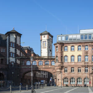 Wiederaufbau des langen franz nach 80 jahren Der lange franz mit notdach, copyright: f. W. Von goetz