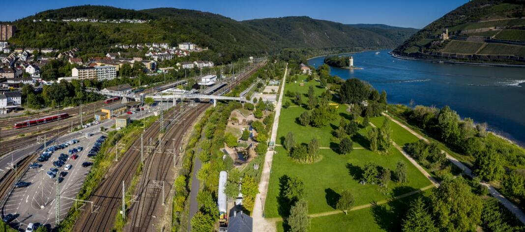 Park am Mäuseturm - Foto: Stadt Bingen