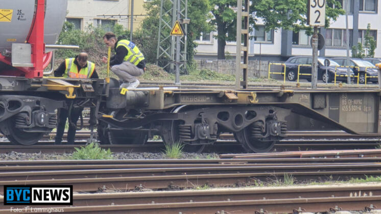 Güterzug am Hauptbahnhof Mainz entgleist | Foto: BYC-News