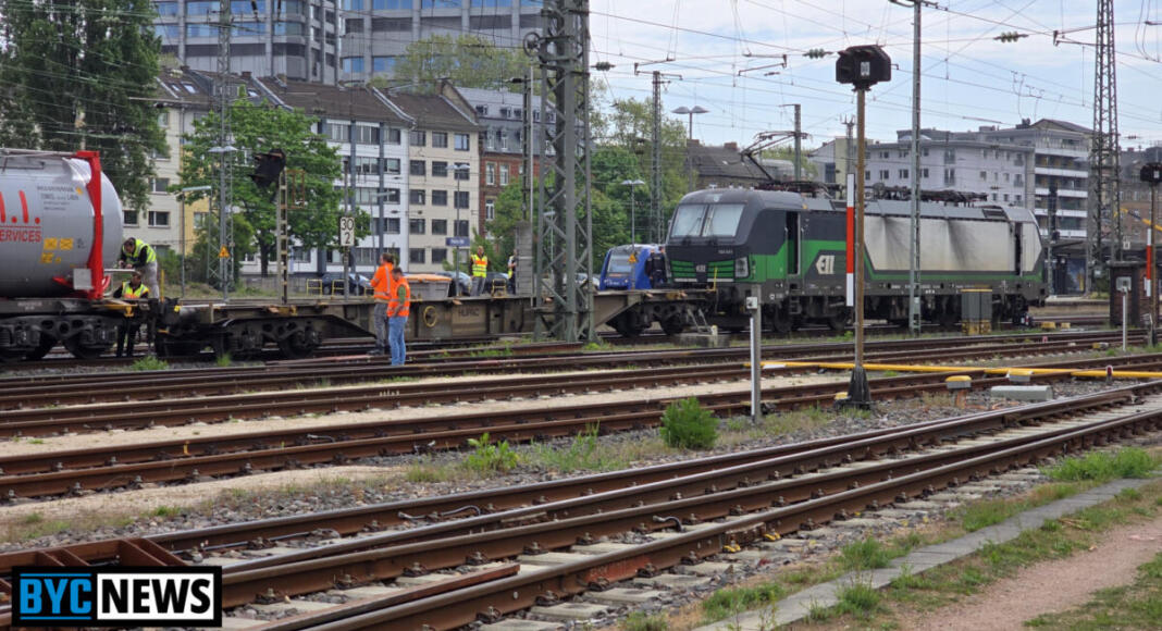 Güterzug am Hauptbahnhof Mainz entgleist | Foto: BYC-News
