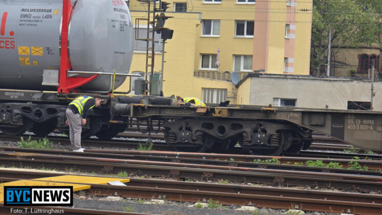 Güterzug am Hauptbahnhof Mainz entgleist | Foto: BYC-News