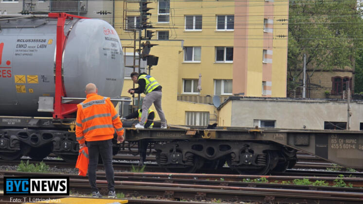Güterzug am Hauptbahnhof Mainz entgleist | Foto: BYC-News