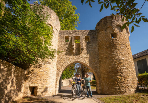 Obstroute Das Ohrenbrücker Tor in Ingelheim