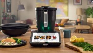 Der thermomix tm7 sieht ganz anders aus als seine vorgänger. © vorwerk/andreas reimann