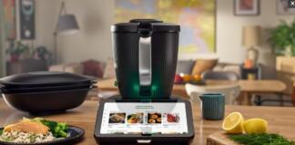 Der Thermomix TM7 sieht ganz anders aus als seine Vorgänger. © Vorwerk/Andreas Reimann