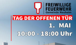 Tag der offenen tür bei der feuerwehr nauheim am 1. Mai