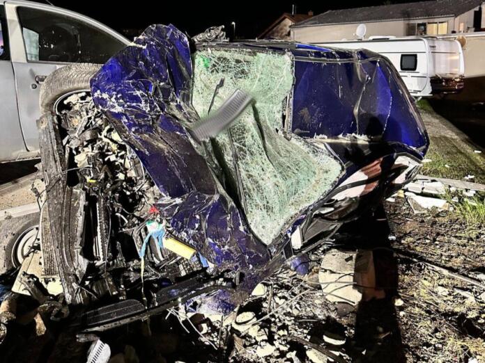 Unfall in Ober-Flörsheim | Foto: Feuerwehr Flörsheim-Dalsheim