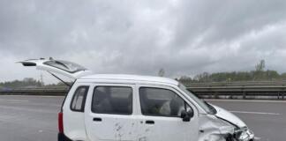 Unfall A6 - Foto Polizei