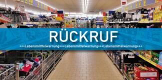 Rückruf, Lebensmittelwarnung, Symbolbild