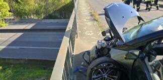 Unfall Mainz-Finthen