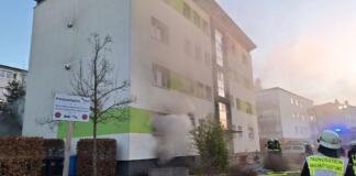 Foto: RTK112, Wohhausbrand Taunusstein