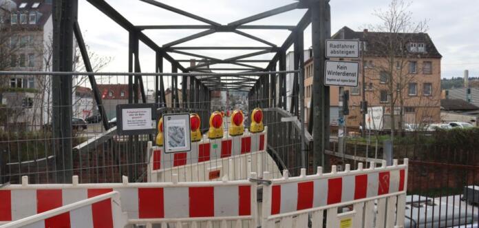 Foto: Fast 120 Jahre diente der Löwensteg als Fußgänger- und Radweg. Nun muss das marode Bauwerk ausgetauscht werden. (C) Bad Kreuznach