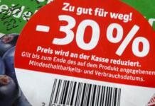 Verbraucherzentrale warnt: Reduzierte Lebensmittel oft teurer als gedacht