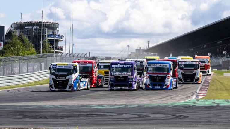 Elegantes Truck Grand Prix Nrburgring 2023 Programm Bildnull