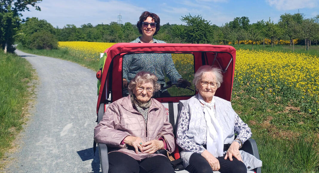 Die Rikscha ist wieder unterwegs