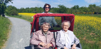 Die Rikscha ist wieder unterwegs