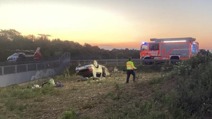 2025-05-18_VU_A66 Foto: Feuerwehr Wiesbaden