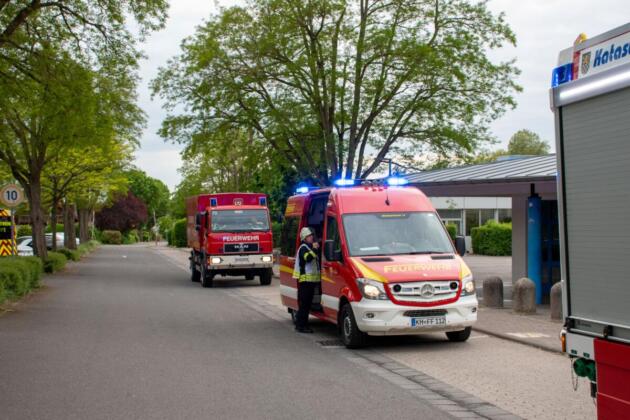 Feuerwehreinsatz an Hargesheimer Schule aus