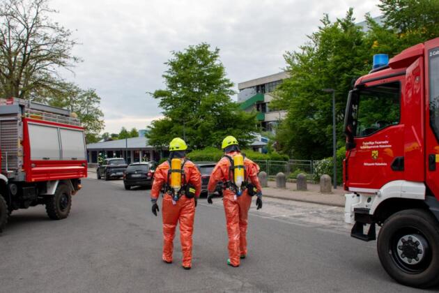 Feuerwehreinsatz an Hargesheimer Schule aus